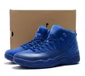 nike hommes air jordan 12 wool deep royal blue